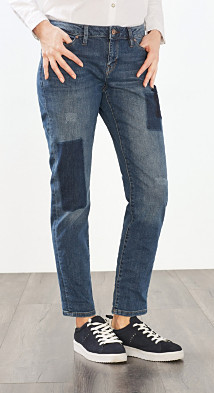 Esprit Stretchy jeans in a patchwork finish