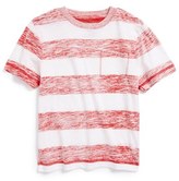 Thumbnail for your product : Tucker + Tate 'Rex' Reverse Print Stripe Slub T-Shirt (Big Boys)