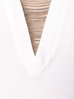 Thumbnail for your product : Brunello Cucinelli V-neck chain-embellished jumper