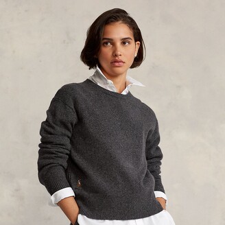 Ralph Lauren Wool-Blend Crewneck Sweater