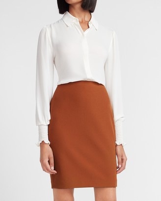 express rust skirt