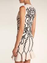 Thumbnail for your product : Alexander McQueen Art Nouveau Intarsia Sleeveless Dress - Womens - Pink Multi