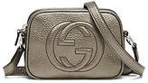 Thumbnail for your product : Gucci Girl's Metallic Leather Mini Messenger Bag