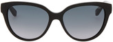 Thumbnail for your product : Jimmy Choo Odetts Plastic Cat-Eye Sunglasses, Black