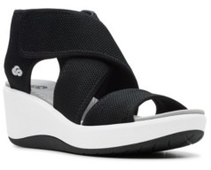 cloudsteppers by clarks step cali palm wedge sandal