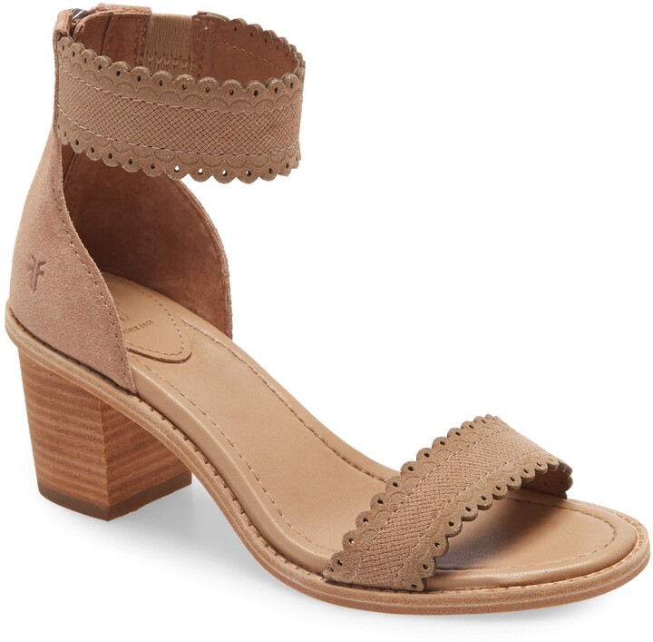 frye brielle scallop back zip