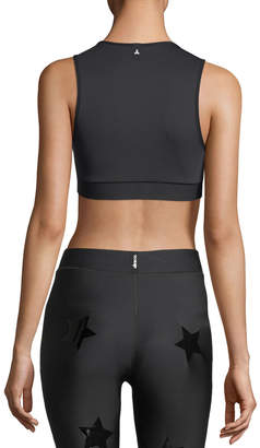ULTRACOR Level Silk Knockout Star Crop Top