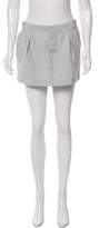 Thumbnail for your product : Theyskens' Theory Silk-Blend Mini Skirt