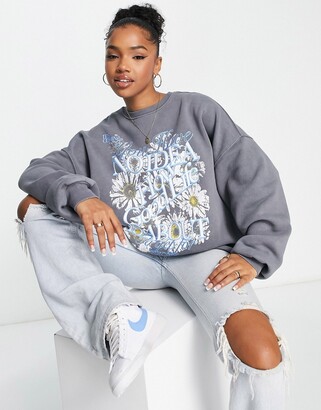 Bershka Sweatshirts & | ShopStyle