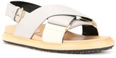 Thumbnail for your product : Marni Crossover Strap Sandals