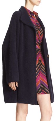 Diane von Furstenberg Women's 'Avril' Wool Blend Topper