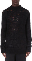 Thumbnail for your product : Rick Owens Psycho crochet jumper