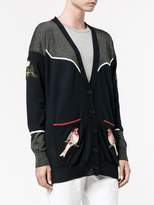 Thumbnail for your product : Stella McCartney embroidered Western robin cardigan