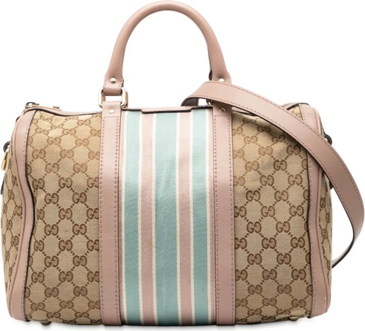 Gucci Pre-Owned 2000-2015 Medium GG Canvas Web Joy Boston Bag satchel
