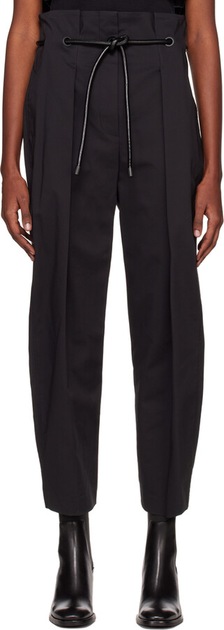 3.1 Phillip Lim Black Origami Trousers - ShopStyle Pants