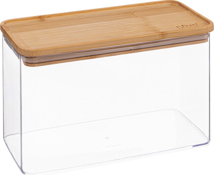 Dunelm Set of 2 AirTight Rectangular Storage Boxes Clear ShopStyle