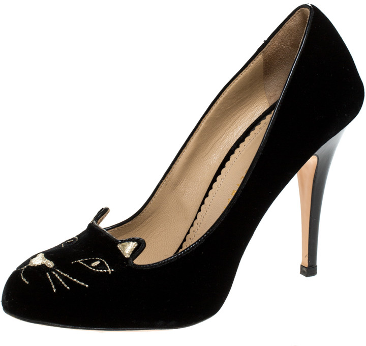 charlotte olympia kitty heels
