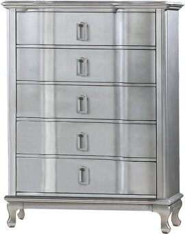 Mercer41 38'' W 5 - Drawer Chest In Silver