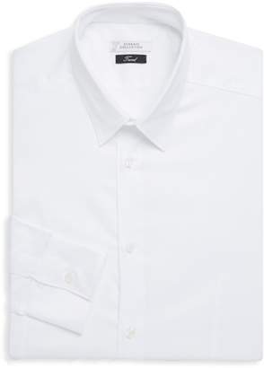 Versace Point Collar Cotton Dress Shirt