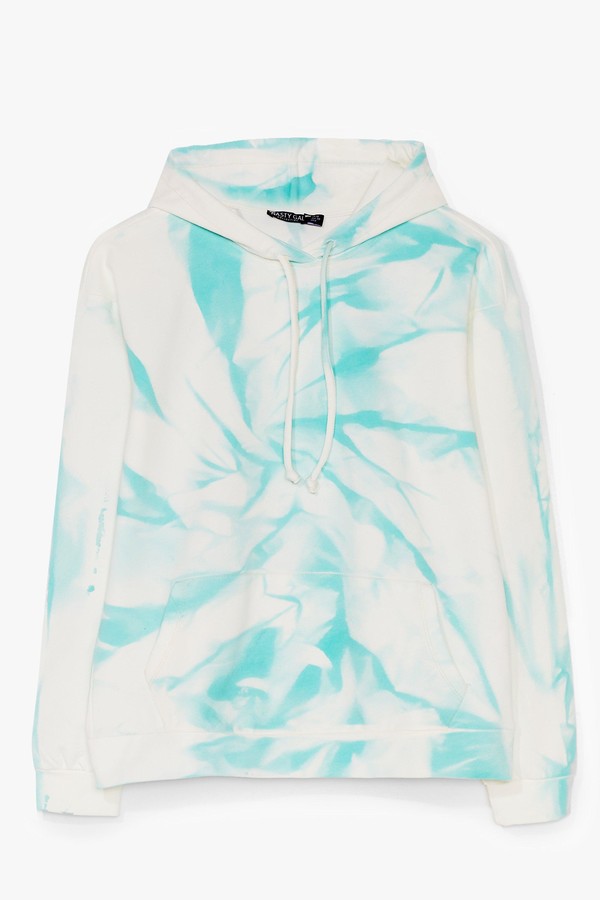 womens tie dye hoodie uk