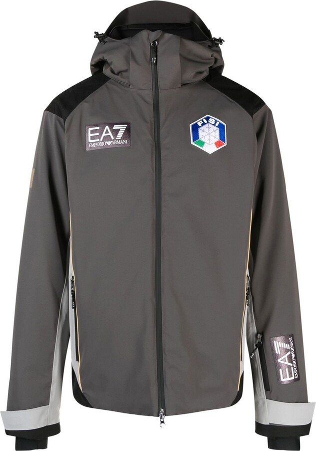 EA7 Emporio Armani Technical Fabric Ski Jacket ShopStyle