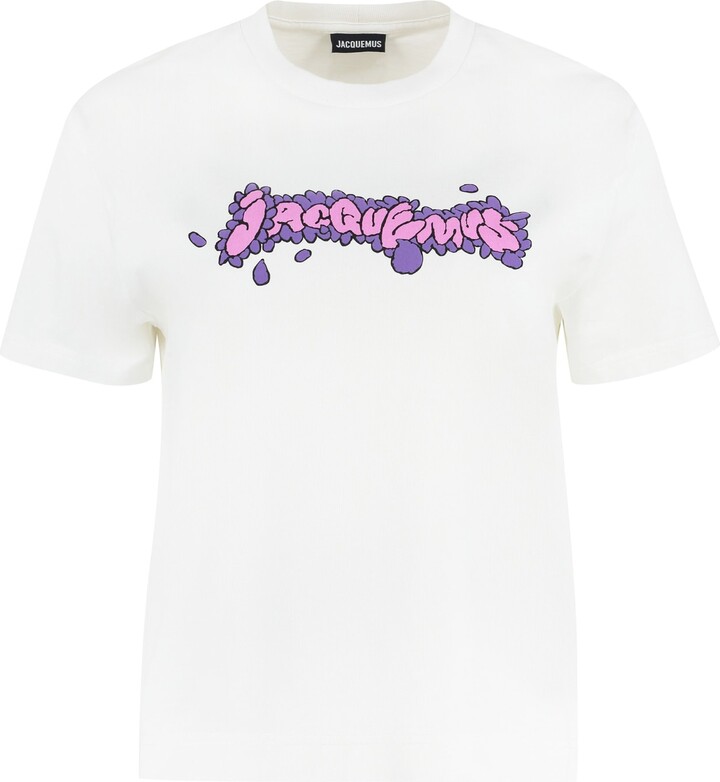Jacquemus Printed Cotton T-shirt - ShopStyle