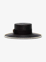 Gucci pearl embellished hat 