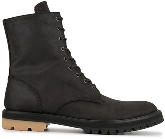 mens military style boots uk