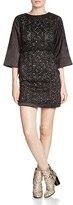 Thumbnail for your product : Maje Rebecca Embellished Satin Dress