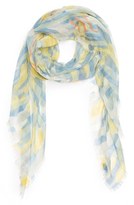 Thumbnail for your product : Jimmy Choo 'Zebra Camo' Wool, Silk & Cashmere Scarf