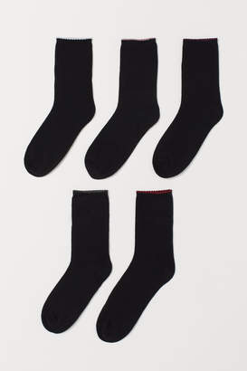 H&M 5-pack Socks - Black