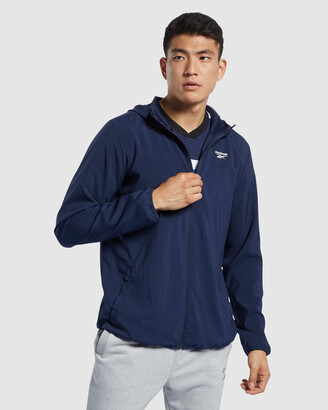 Reebok Performance - Men's Blue Jackets - Training Essentials Jacket - Size One Size, XXL at The Iconic