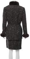 Thumbnail for your product : Thierry Mugler Tweed Skirt Suit