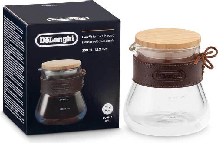 De'Longhi Double wall glass carafe (380ml 13oz)