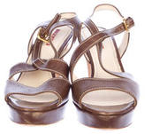 Thumbnail for your product : Prada Sport Platform Sandals