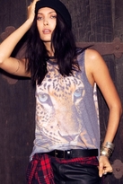 Thumbnail for your product : Chaser LA Jaguar Ombre Long Muscle Tee in Sublimation