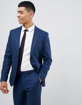 Thumbnail for your product : Moss Bros skinny suit jacket with stretch
