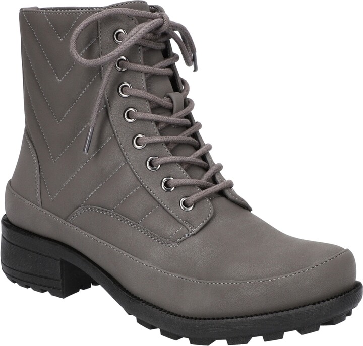 Women's Gray Combat Boots | ShopStyle
