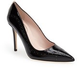Thumbnail for your product : Sarah Jessica Parker 'Marlene' Brogue Detail Pointy Toe Pump