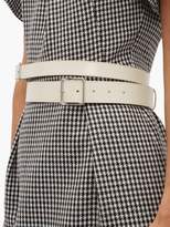 Thumbnail for your product : Alexander McQueen Double Wrap Leather Belt - Womens - White