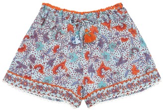 Poupette St Barth Kids Cindy floral shorts