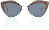 Thumbnail for your product : Fendi Glass sunglasses