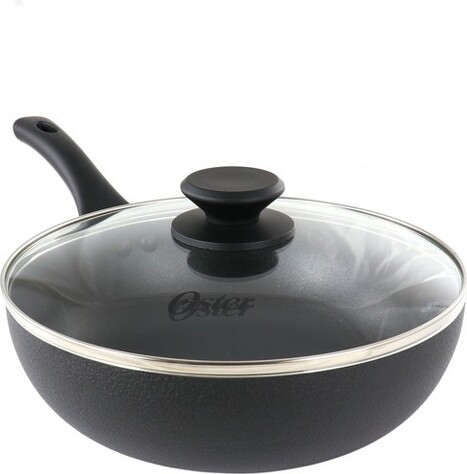 Oster Castaway 10 Square Cast Iron Grill Pan with Pouring Spouts