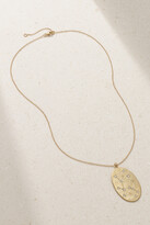 Thumbnail for your product : Brooke Gregson Zodiac Aquarius 14-karat Gold Diamond Necklace - One size