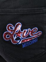 Thumbnail for your product : Love Moschino Mid-Rise Skinny Jeans