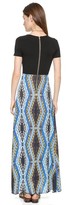 Thumbnail for your product : Twelfth St. By Cynthia Vincent Scuba Top Maxi Dress