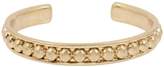 Thumbnail for your product : Empress Goldtone Bead Textured Skinny Cuff Bracelet