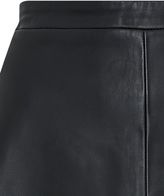 Thumbnail for your product : Hallhuber A-line skirt made of nappa leather