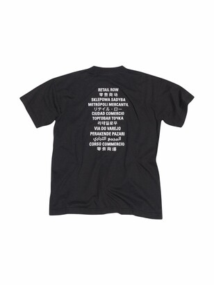 Balenciaga Fortnite©2021 logo T-shirt - ShopStyle