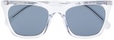 Thumbnail for your product : One, All, Every X RVS Sustain X Ugo Rondinone Transparent Wayfarer Sunglasses